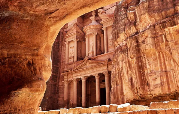 Peter, Rock, Petra, Desert, Jordan, Ancient