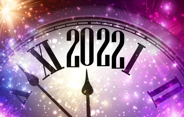 Holiday, watch, Christmas, figures, New year, new year, 2022
