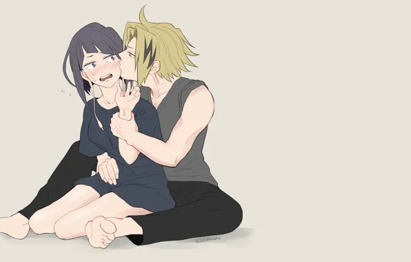 Anime, art, pair, two, Boku no Hero Academy, My hero Academy