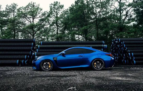 Blue, lexus, blue, Lexus, rc
