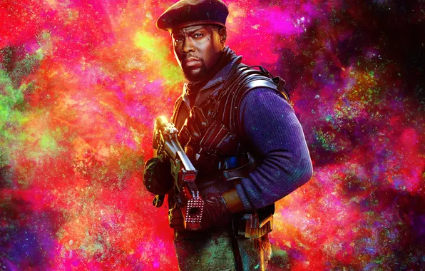 Fiction, action, poster, Borderlands, Kevin Hart, Kevin HART, Borderlands