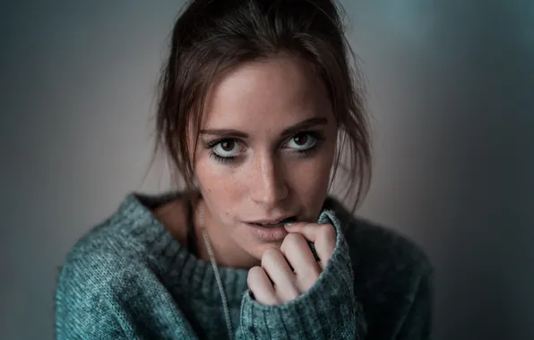 Sponge, brown-eyed, finger, Melina, Sebastian Kliemann