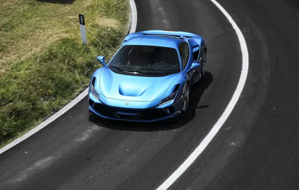 Turn, Ferrari, supercar, 2019, Tribute, Ferrari F8
