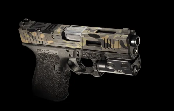 Style, gun, Glock 19, Mk 2