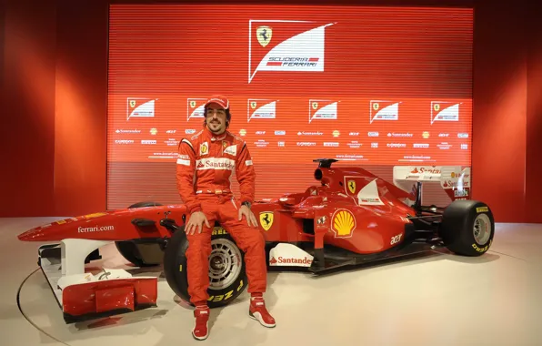Picture formula 1, male, ferrari, fernando alonso, Fernando Alonso, drinking