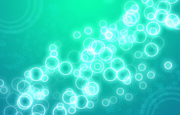 Bubbles, circles, wallpapers, glow, pretty, nice, clean, glowing