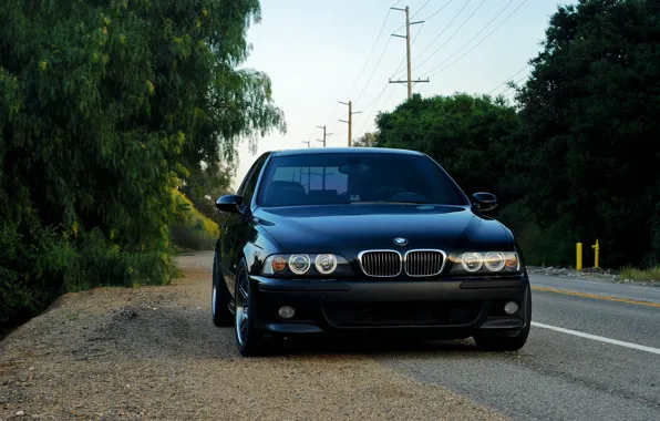 Picture BMW, Black, E39