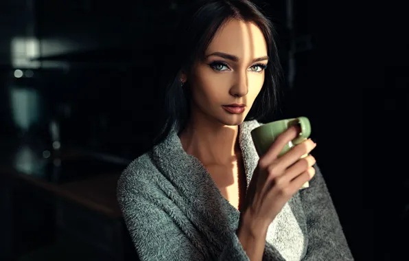 Portrait, Cup, Xenia, Sergey Fat, Sergey Zhirnov, Ksenia Alekseevskaya