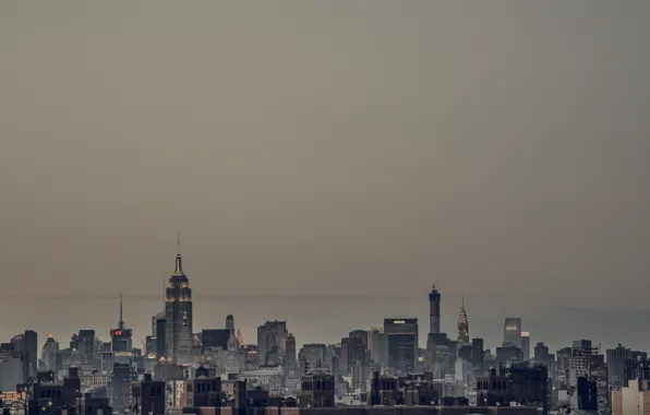 USA, United States, skyline, New York, Manhattan, NYC, New York City, Empire State Building