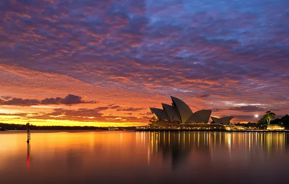 Picture the city, morning, Australia, Sydney, Opera house