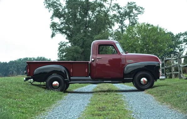 150, side view, pickup, GMC, 1949, Pickup Truck, GMC 150