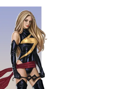Girl, fiction, art, Marvel, Ms. Marvel, MS Marvel