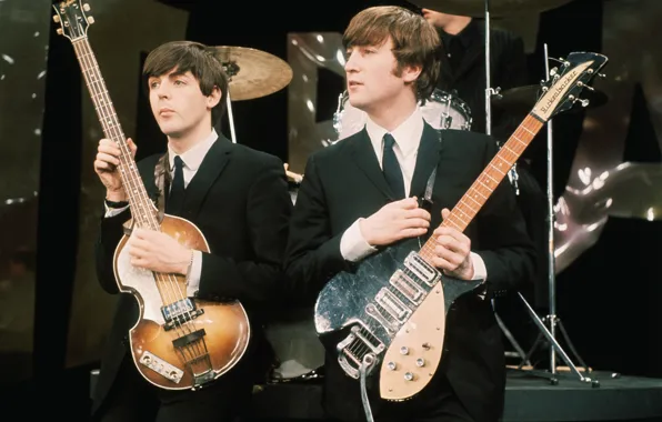 Music, The Beatles, rock, legends, Beatles, John Lennon, John Lennon, Paul McCartney