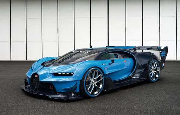 Coupe, hypercar, Chiron, Bugatti Vision Gran Turismo, Concept 2016