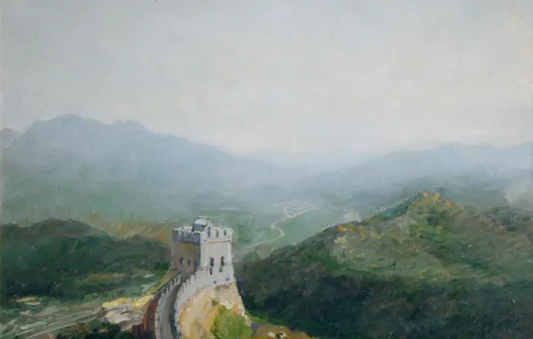 Picture The great wall of China, Aibek Begalin, Two thousand seven