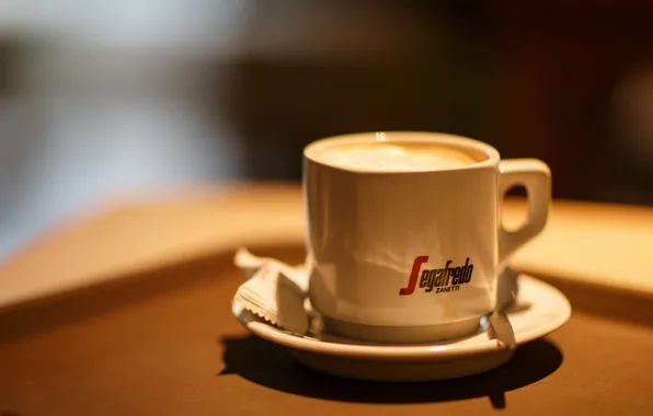 Macro, coffee, Cup