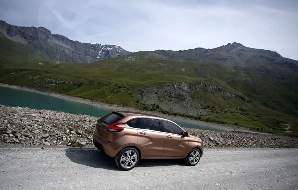 The concept, car, Lada, Lada, crossover, X-ray, Rengen
