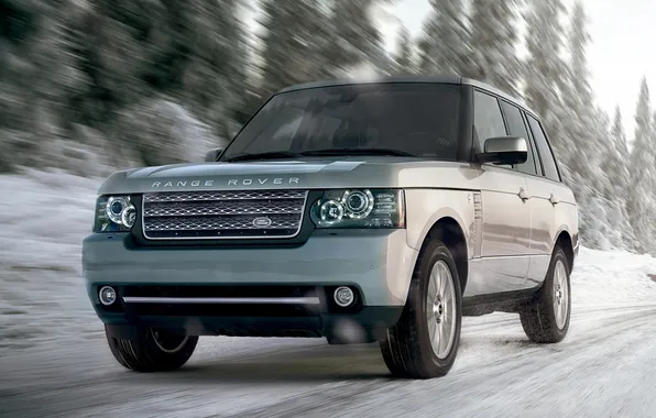 Winter, car, machine, Wallpaper, car, 2012, rover, winter