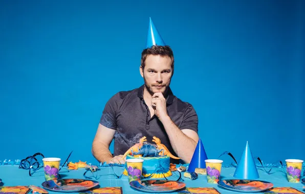 Look, cake, male, Chris Pratt
