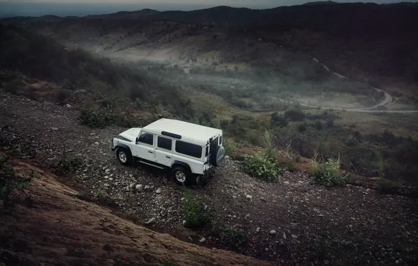 Picture Light, Land Rover, Front, 4x4, Defender, SUV, Jeep, Wheels