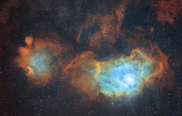 The sky, space, stars, The universe, galaxy, space, astrophotography