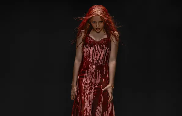 Actress, girl, Chloë Grace Moretz, the role, Carrie White