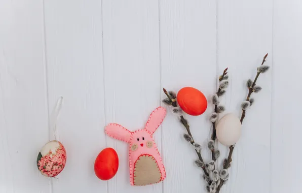 Toy, eggs, spring, rabbit, Easter, Holiday, toy, Verba
