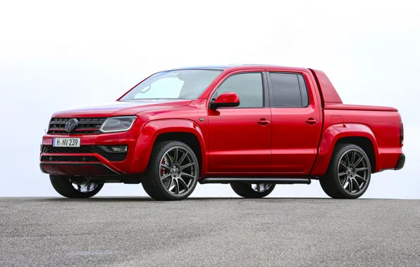 Picture Volkswagen, side view, pickup, Amarok, Red Rock, 2019, Werk2, RedRok