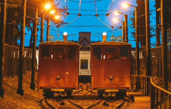 Lithuania, Kaunas, Funicular