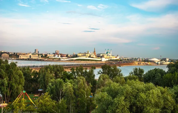 The city, Kazan, Tatarstan, From the height
