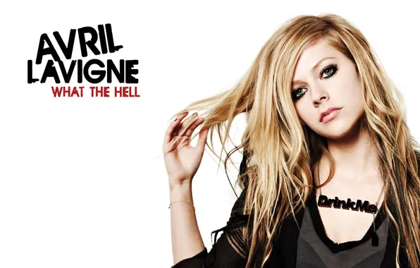 Picture singer, Avril Lavigne, what the hell
