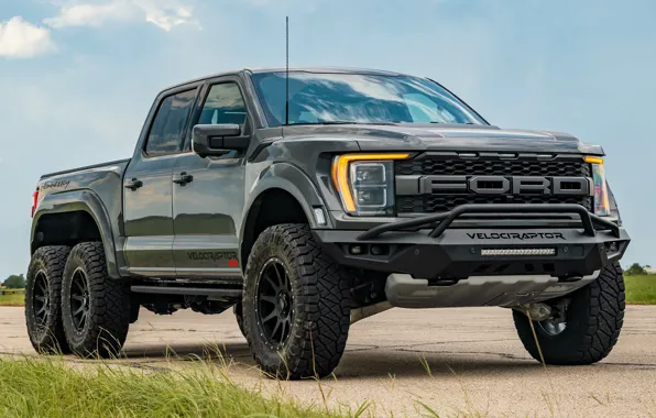 Picture power, Ford, pickup, Hennessey, 2023, VelociRaptor 6x6