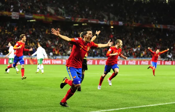 Picture 2010, fifa world cup, spain, victory, football, football wallpapers, goal, the champions
