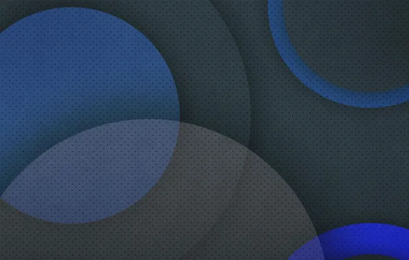 Picture background, texture, black, circles, blue
