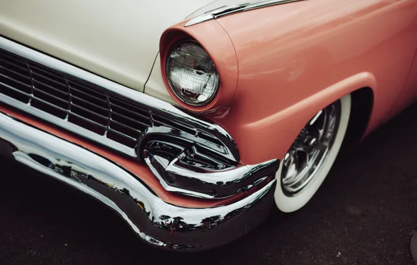 Retro, headlight, Chevrolet, classic, bumper, the front