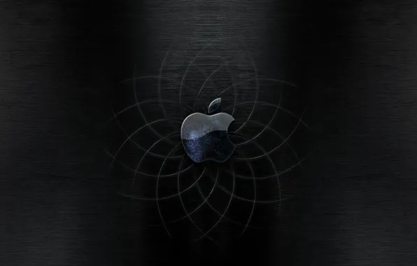 Picture black, Apple, curves