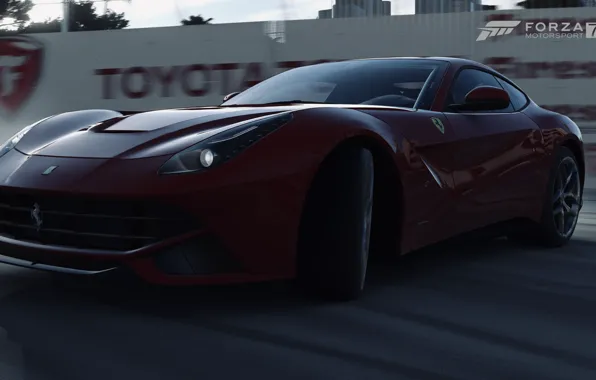 HDR, Ferrari, Drift, Game, F12 Berlinetta, Xbox One, FM7, UHD