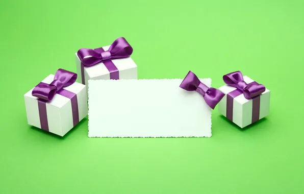 Picture gift, tape, bow, box, present, gift, bow, puple