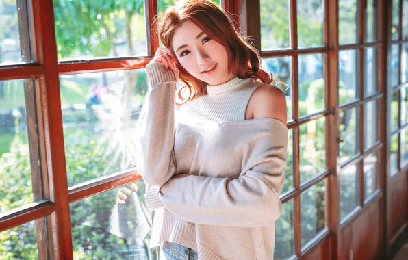 Girl, woman, asian