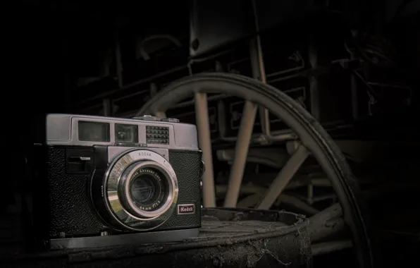 Picture background, camera, Kodak 35 Motor MATIC