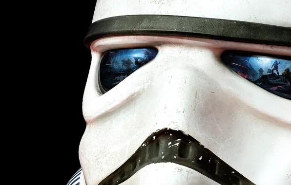Look, Electronic Arts, DICE, Attack, Stormtrooper, Star Wars: Battlefront