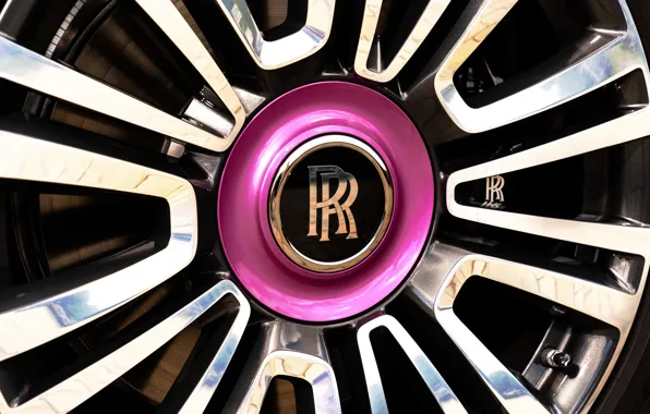 Picture Rolls-Royce, logo, Ghost, wheel, Rolls-Royce Ghost