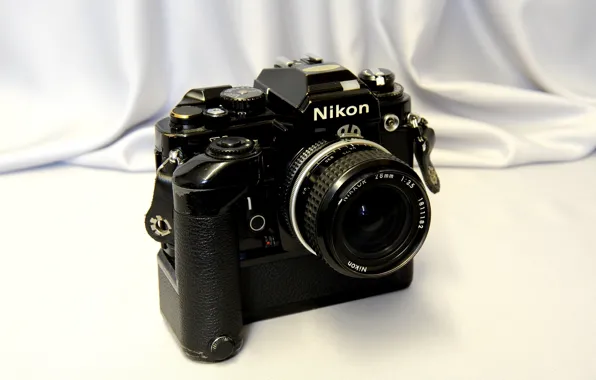 Picture background, the camera, mirror, single lens reflex cameras, small, Nikon FA