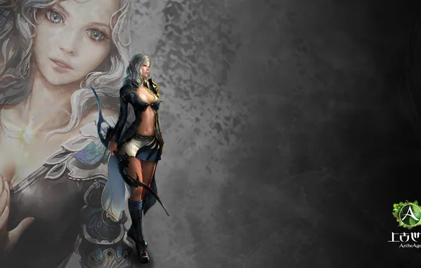 Wallpaper Archer elf mmo ArcheAge for mobile and desktop