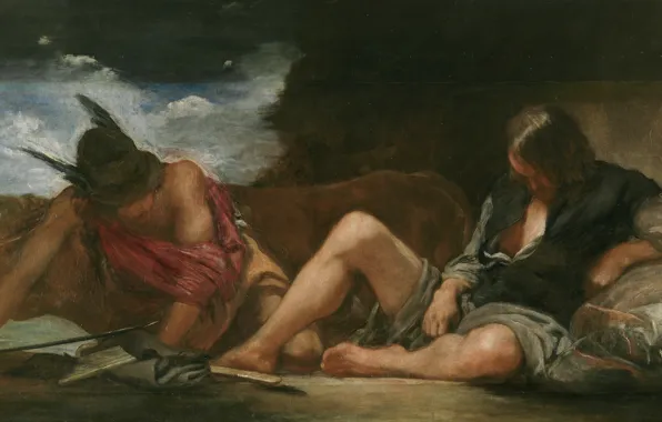 Picture, genre, Diego Velazquez, Mercury and Argus