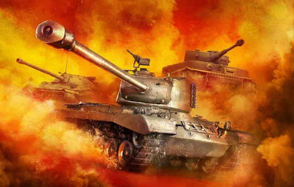 WoT, Is-7, World of Tanks, PzKpfw VI Tiger, World Of Tanks, Wargaming Net, M46 Patton, …
