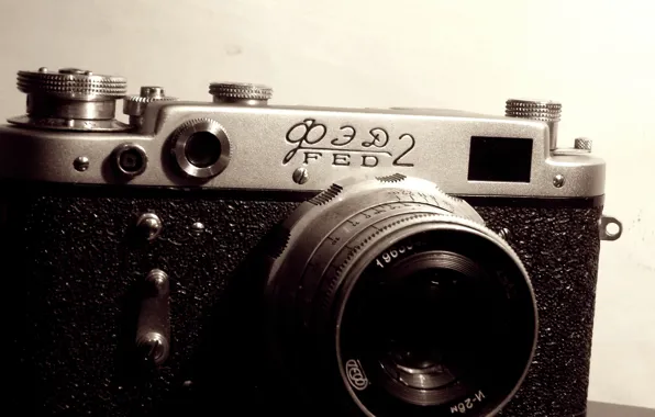 Picture Fed, RARITY, Black and WHITE, The CAMERA, FRAME, LENS, CASE, MARKUP