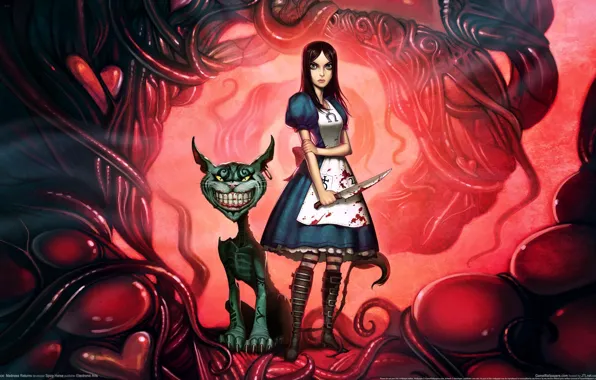 Picture Alice, alice madness returns, Cheshire Cat