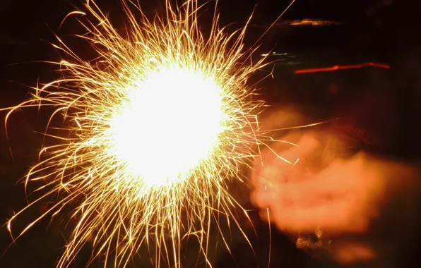 Nature, People, Hand, New year, Sparks, Ring, Holiday, Lights