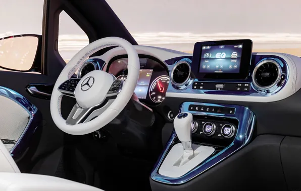 Color, Glass, White, Salon, Mirror, The wheel, Mersedes Benz, Scoreboard